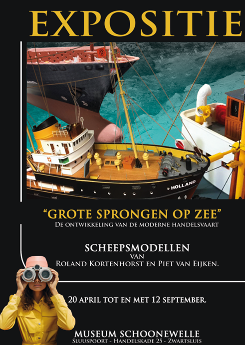 Expositie scheepsmodellen